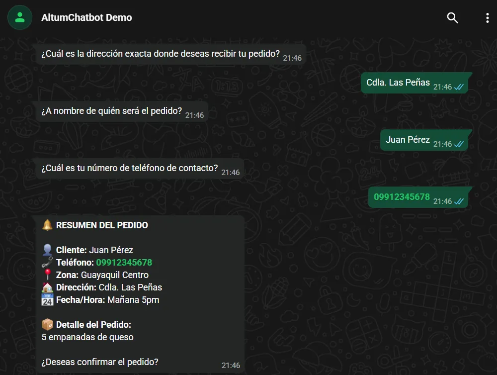 Integración con WhatsApp y conversaciones con IA